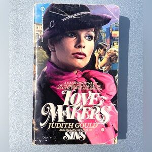 Love Makers Judith Gould Vintage 1986 Bantam - Worn Copy - Family Saga